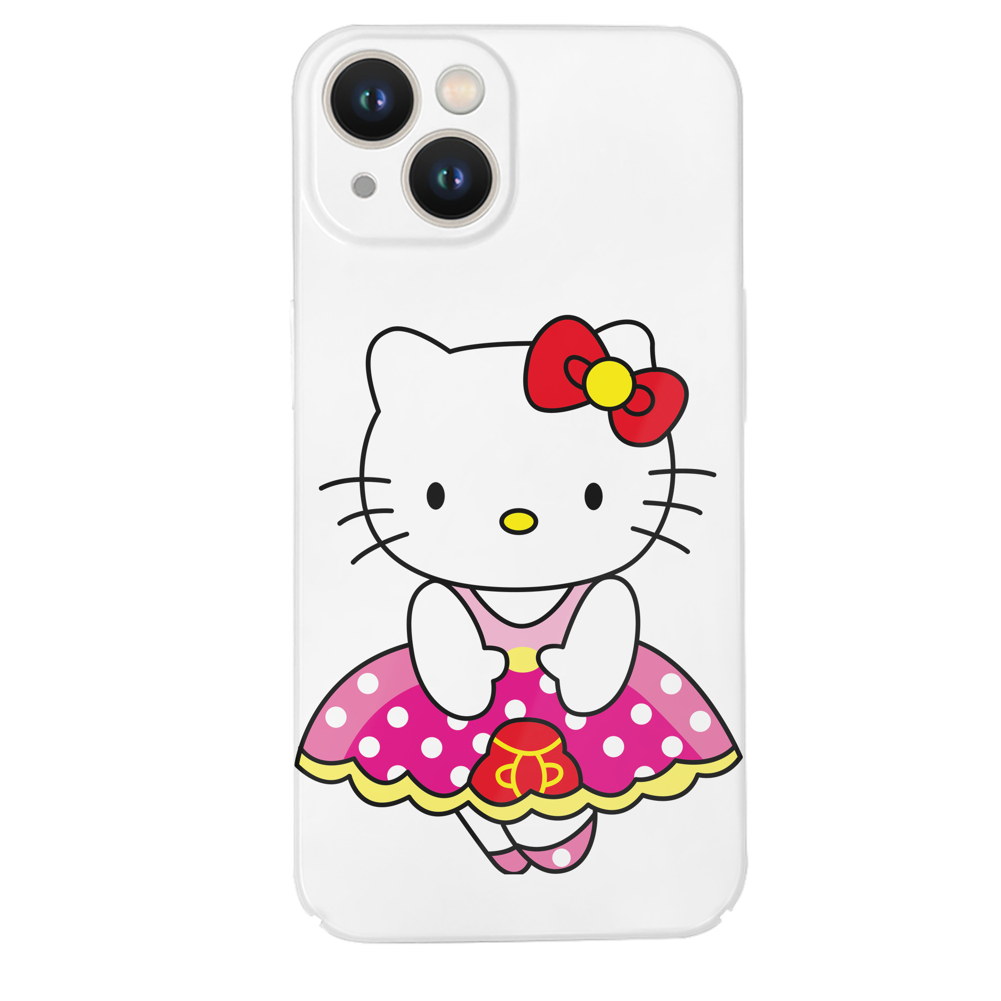 （画像用） Hello Kitty ハローキティ 【iPhone 14シリーズ対応】ハードケース